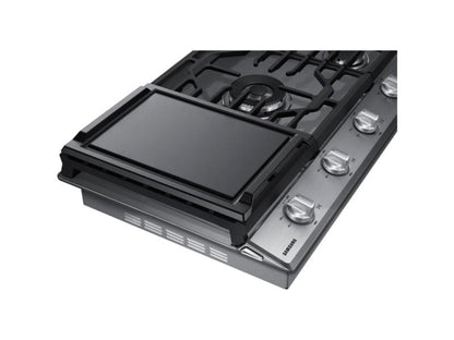 SAMSUNG NA36N6555TS 36" Smart Gas Cooktop with Illuminated Knobs in Stainless Steel - NA36N6555TS-KT