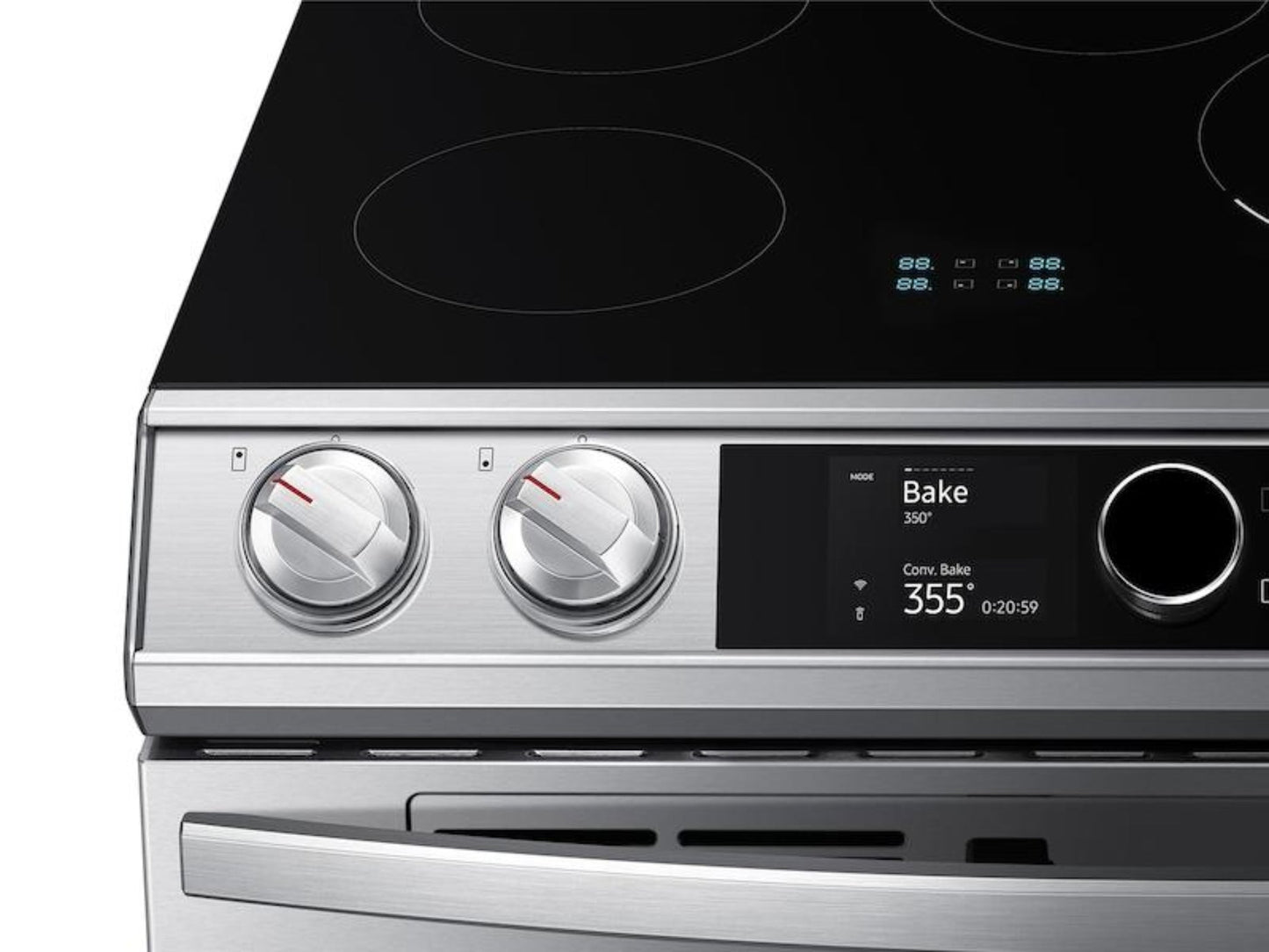 Samsung - NE63T8951SS - 6.3 cf induction slide-in w/ Flex Duo™, Smart Dial & Air Fry - NE63T8951SS - 6.3 cf induction slide-in w/ Flex Duo™, Smart Dial & Air Fry - NE63T8951SS-KT