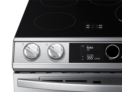 Samsung - NE63T8951SS - 6.3 cf induction slide-in w/ Flex Duo™, Smart Dial & Air Fry - NE63T8951SS - 6.3 cf induction slide-in w/ Flex Duo™, Smart Dial & Air Fry - NE63T8951SS-KT