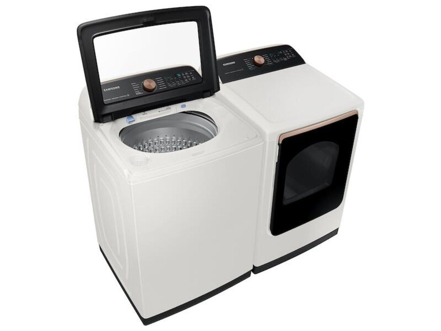 SAMSUNG 7.4 CF SMART ELECTRIC DRYER W STEAM SANITIZE+ - DVE55A7300E-KT