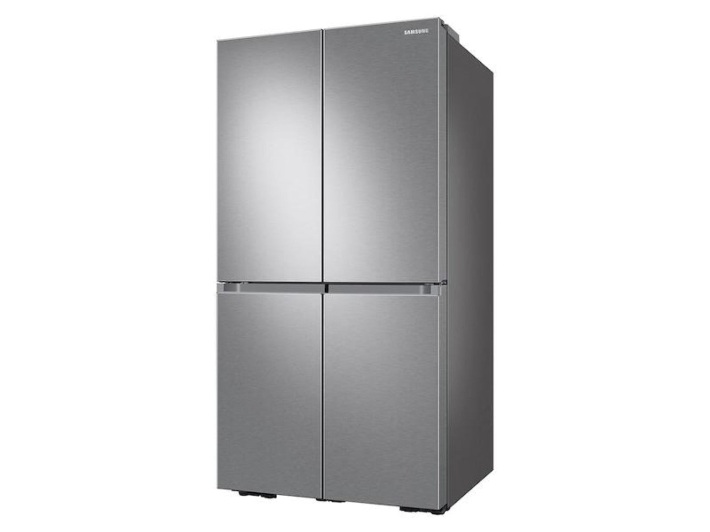 Samsung - RF29A9071SR - 29 cu. ft. Smart 4-Door Flex™ refrigerator featuring Family HubTM with Beverage Center and Dual Ice Maker with Ice Bites in Stainless Steel - RF29A9071SR-KT