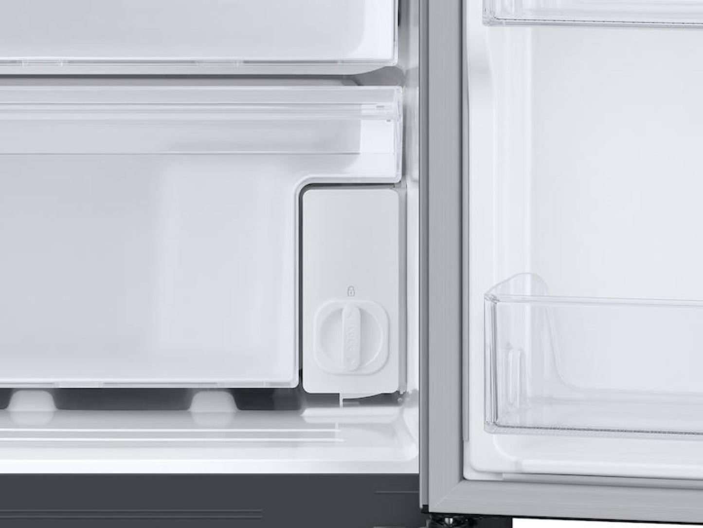 SAMSUNG RS28A500ASR 28 cu. ft. Smart Side-by-Side Refrigerator in Stainless Steel - RS28A500ASR-KT