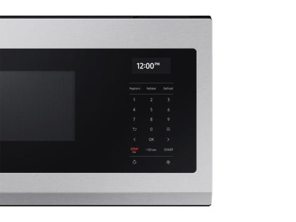 Samsung 30" 1.1 Cu. Ft. Smart Over-the-Range Microwave with Wi-Fi, Voice Control, and Superior Hood Performance in Stainless Steel - ME11A7710DS-KT