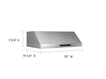 SAMSUNG 30" Under Cabinet Hood in Stainless Steel - NK30N7000US-KT