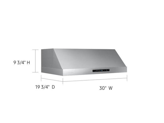 SAMSUNG 30" Under Cabinet Hood in Stainless Steel - NK30N7000US-KT