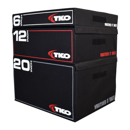 TKO Stackable Foam Plyo Boxes - 263PLBS