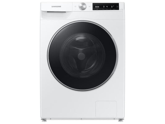 SAMSUNG 2.5 cu. ft. Compact Front Load Washer with AI Smart Dial and Super Speed Wash in White - WW25B6900AW-KT