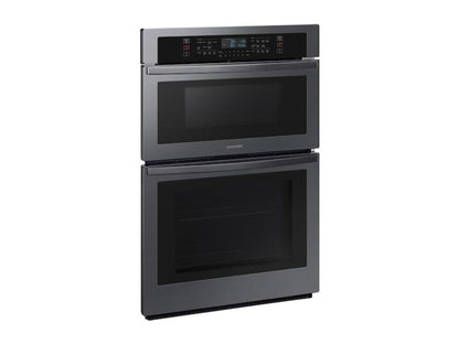 SAMSUNG  30" Smart Microwave Combination Wall Oven in Black Stainless Steel - NQ70T5511DG-KT