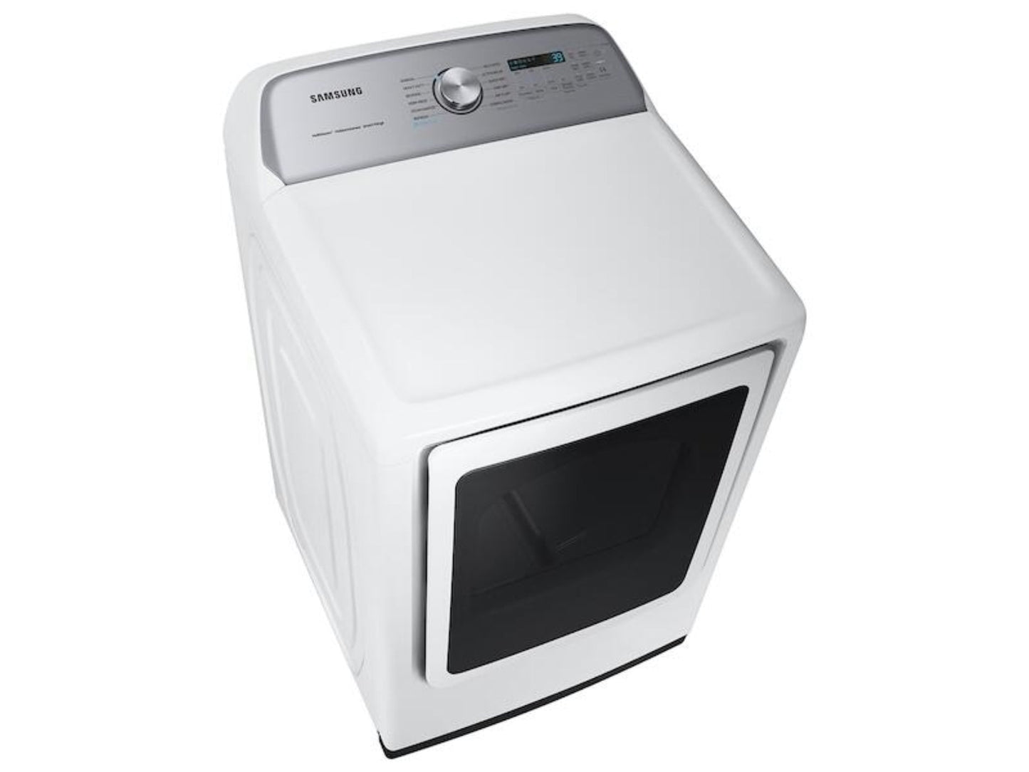 SAMSUNG 7.4 CF SMART ELECTRIC DRYER W STEAM SANITIZE+ - DVE52A5500W-KT