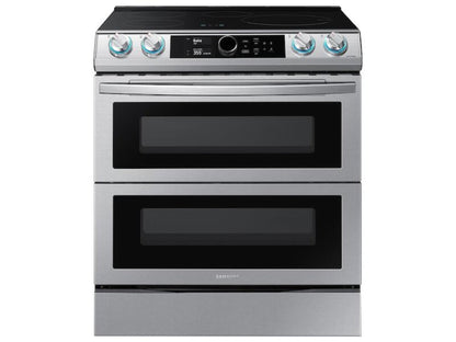 Samsung - NE63T8951SS - 6.3 cf induction slide-in w/ Flex Duo™, Smart Dial & Air Fry - NE63T8951SS - 6.3 cf induction slide-in w/ Flex Duo™, Smart Dial & Air Fry - NE63T8951SS-KT