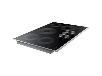 SAMSUNG 30" Smart Electric Cooktop in Stainless Steel - NZ30K6330RS-KT