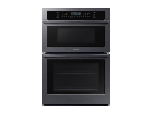 SAMSUNG  30" Smart Microwave Combination Wall Oven in Black Stainless Steel - NQ70T5511DG-KT