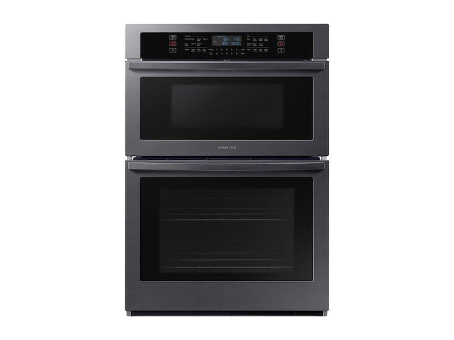 SAMSUNG  30" Smart Microwave Combination Wall Oven in Black Stainless Steel - NQ70T5511DG-KT