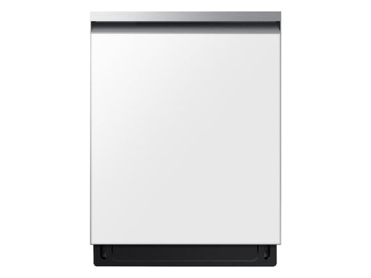 SAMSUNG Bespoke AutoRelease Smart 46dBA Dishwasher with StormWash(TM) in White Glass - DW80CB545012-KT