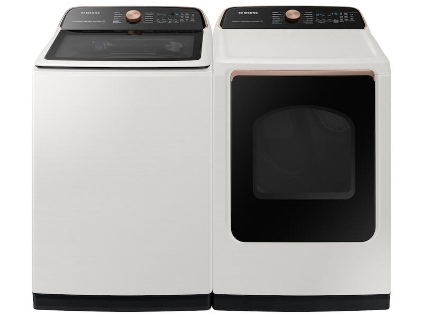 SAMSUNG 7.4 CF SMART ELECTRIC DRYER W STEAM SANITIZE+ - DVE55A7300E-KT