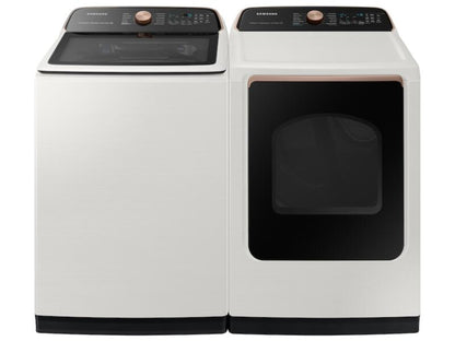 SAMSUNG 7.4 CF SMART ELECTRIC DRYER W STEAM SANITIZE+ - DVE55A7300E-KT