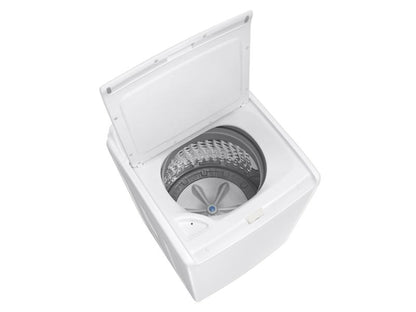 SAMSUNG 4.1 cu. ft. Capacity Top Load Washer with Soft-Close Lid and 8 Washing Cycles in White - WA41A3000AW-KT