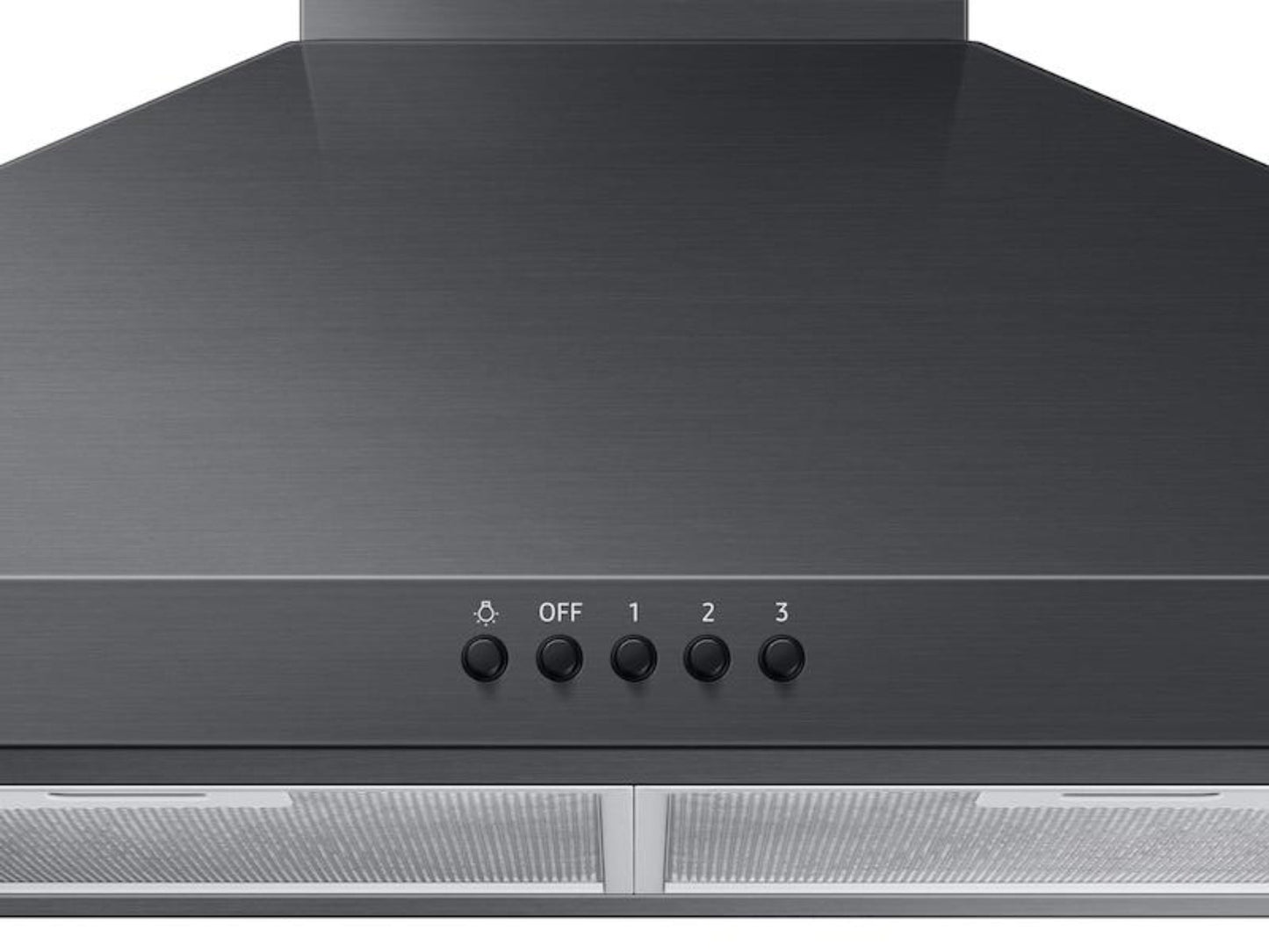 SAMSUNG 30" Wall Mount Hood in Black Stainless Steel - NK30R5000WG-KT