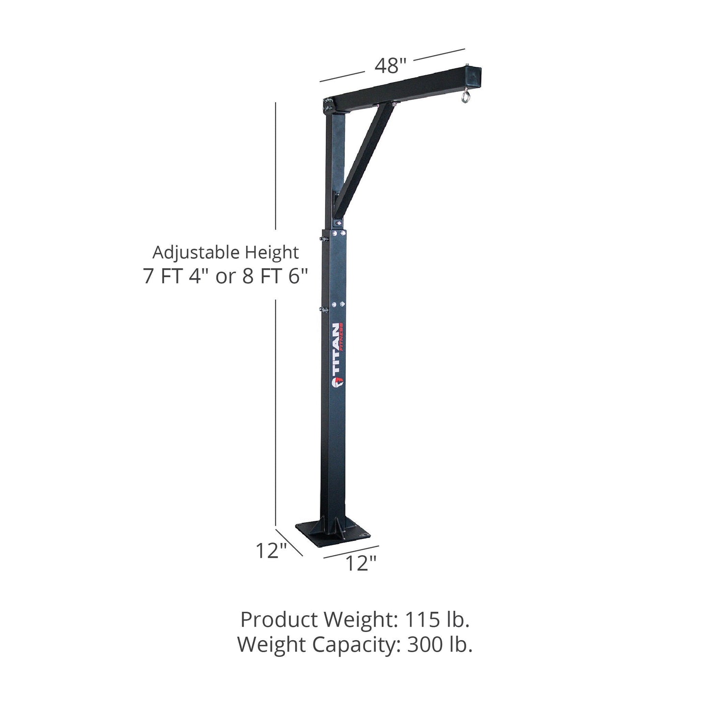 Titan fitness Adjustable Heavy Bag Boxing Stand - 400706