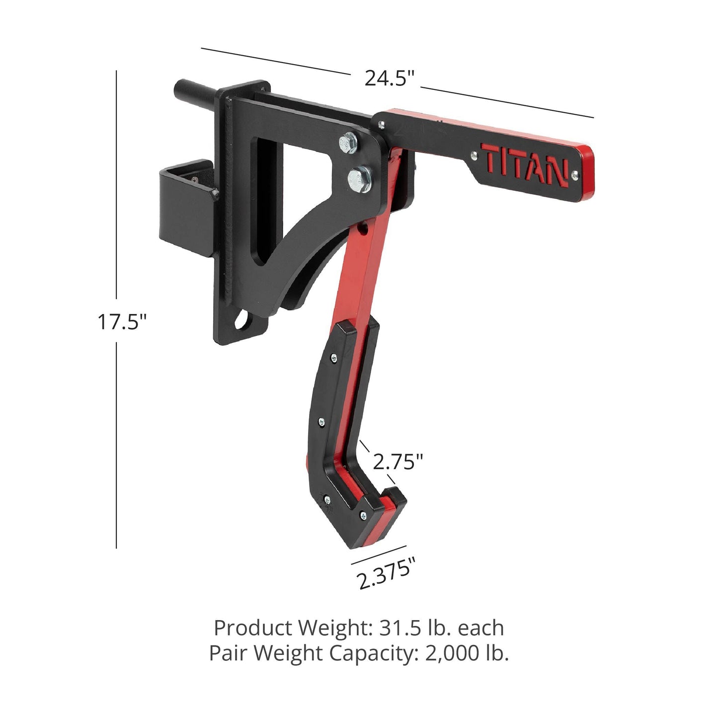 Titan fitness TITAN Series Adjustable Monolift Attachments - 400885