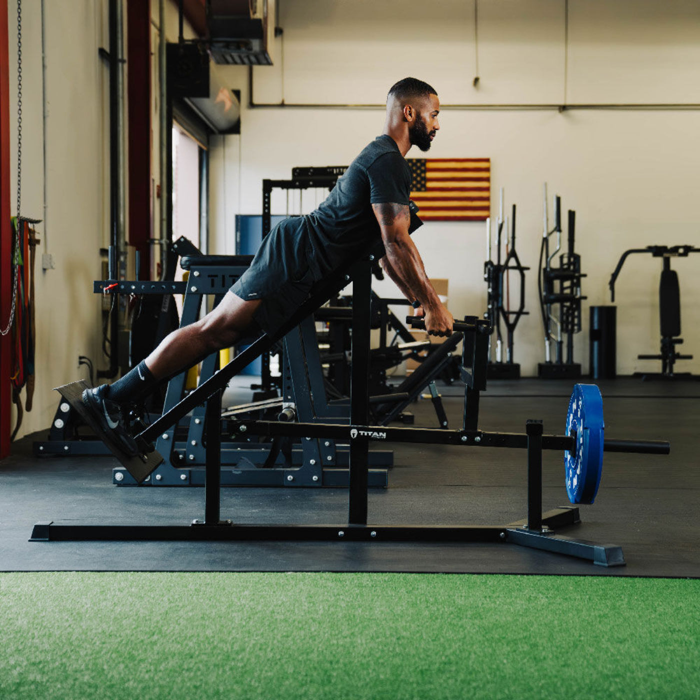 Titan fitness Chest Support T-Bar Row Machine - 401007