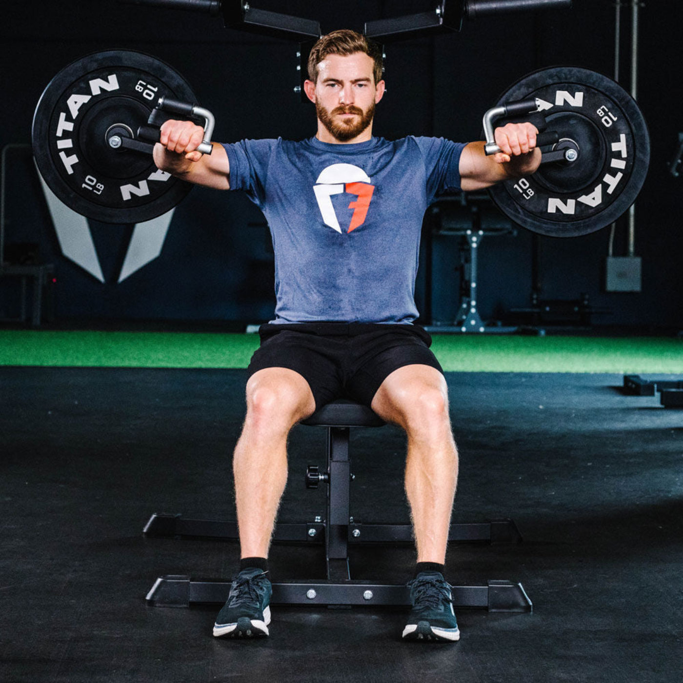 Titan fitness Plate Loaded Deltoid And Shoulder Press Machine - 401868