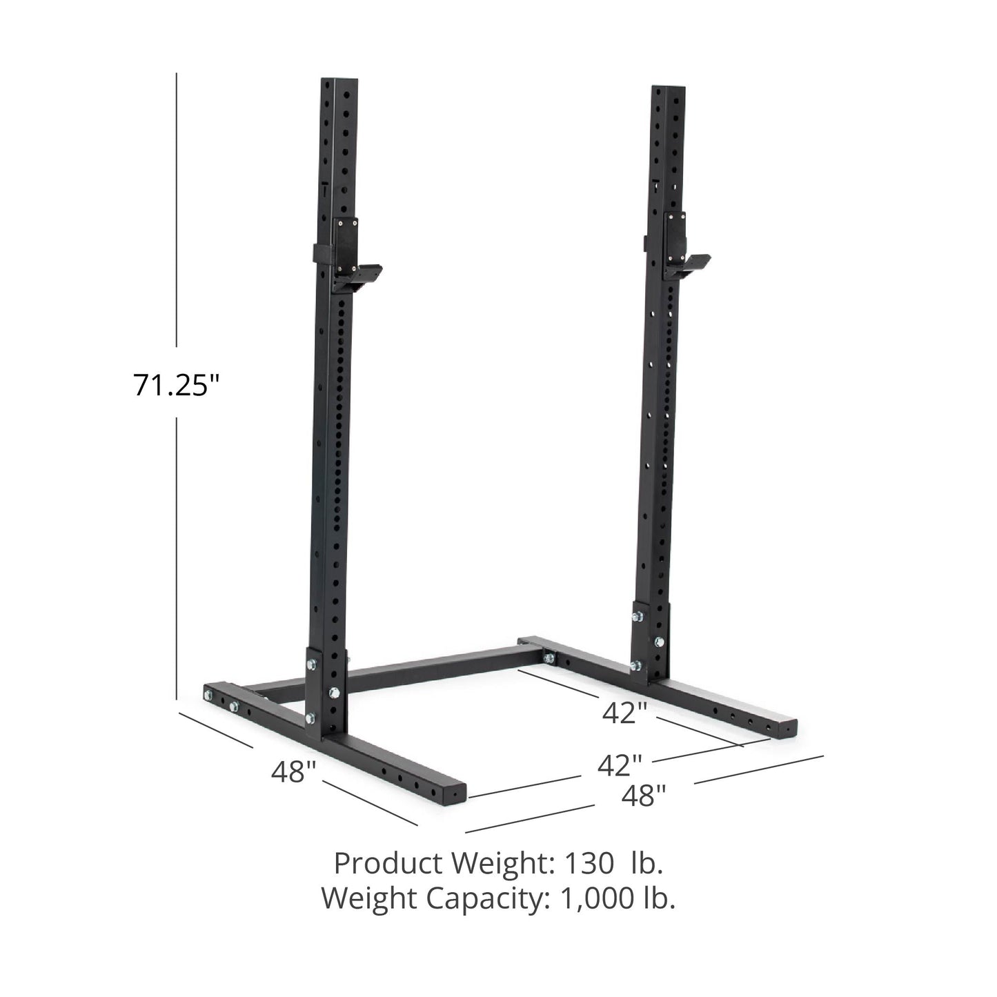Titan fitness X-3 Series Short Squat Stand - 401155