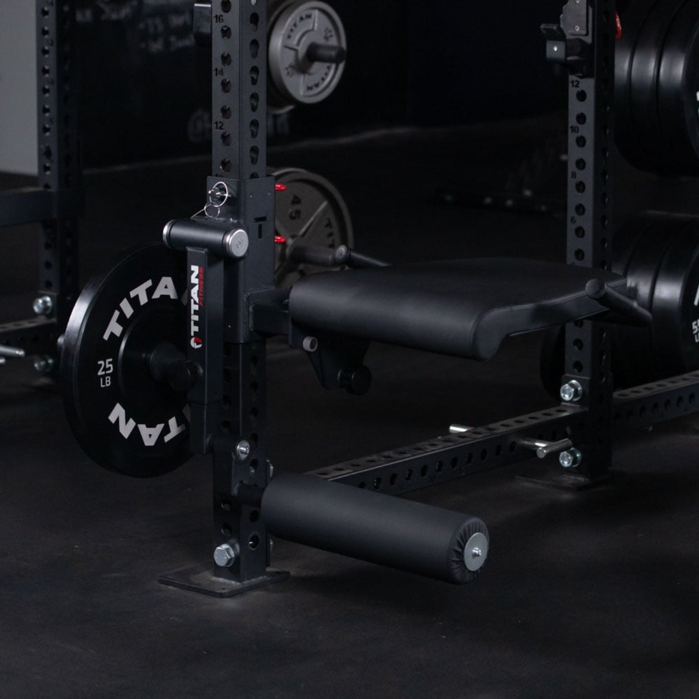 Titan fitness TITAN Series Rack Mounted Leg Curl and Extension - 401423