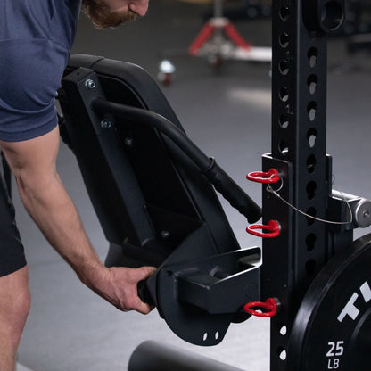 Titan fitness TITAN Series Rack Mounted Leg Curl and Extension - 401423