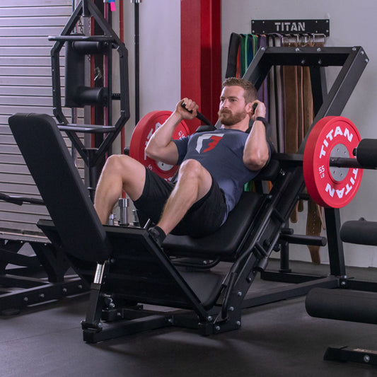 Titan fitness Leg Press Hack Squat Machine - 400698