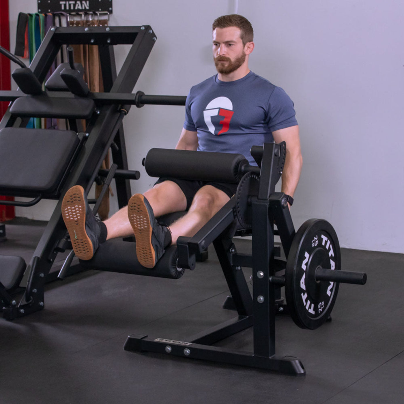 Titan fitness Leg Extension and Curl Machine - 401556