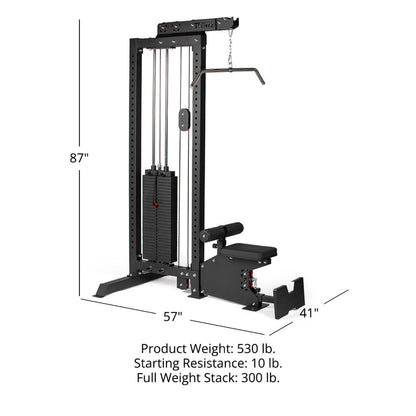 Titan fitness Lat Tower | 10 - 300 LB Selector - 400467