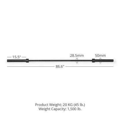 Titan fitness TITAN Series Cerakote Olympic Barbell - 401824