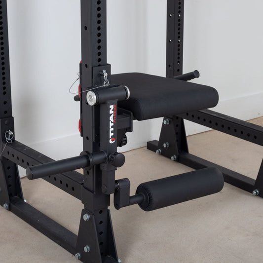 Titan fitness T-3 or X-3 Series Rack Mounted Leg Curl and Extension - 401828