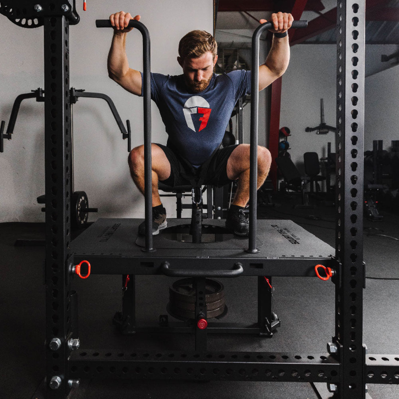 Titan fitness Rack Mounted SquatMax-MD Fits T-3, X-3, TITAN Series Racks - 401846
