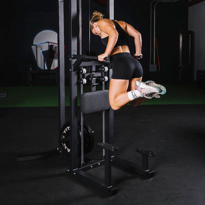 Titan fitness Plate-Loaded Assisted Pull-Up and Dip Machine - 401482