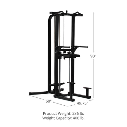 Titan fitness Plate-Loaded Assisted Pull-Up and Dip Machine - 401482