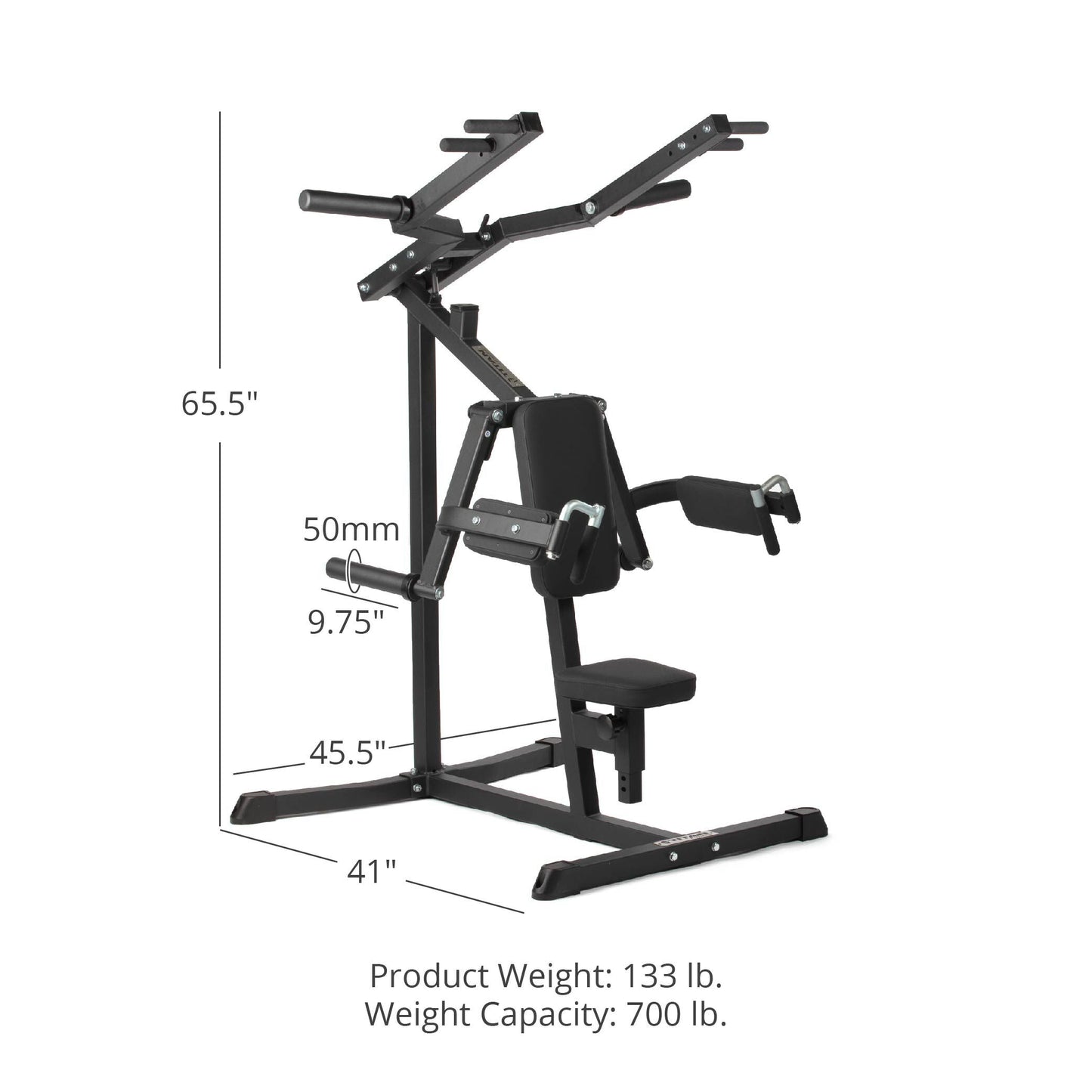 Titan fitness Plate Loaded Deltoid And Shoulder Press Machine - 401868