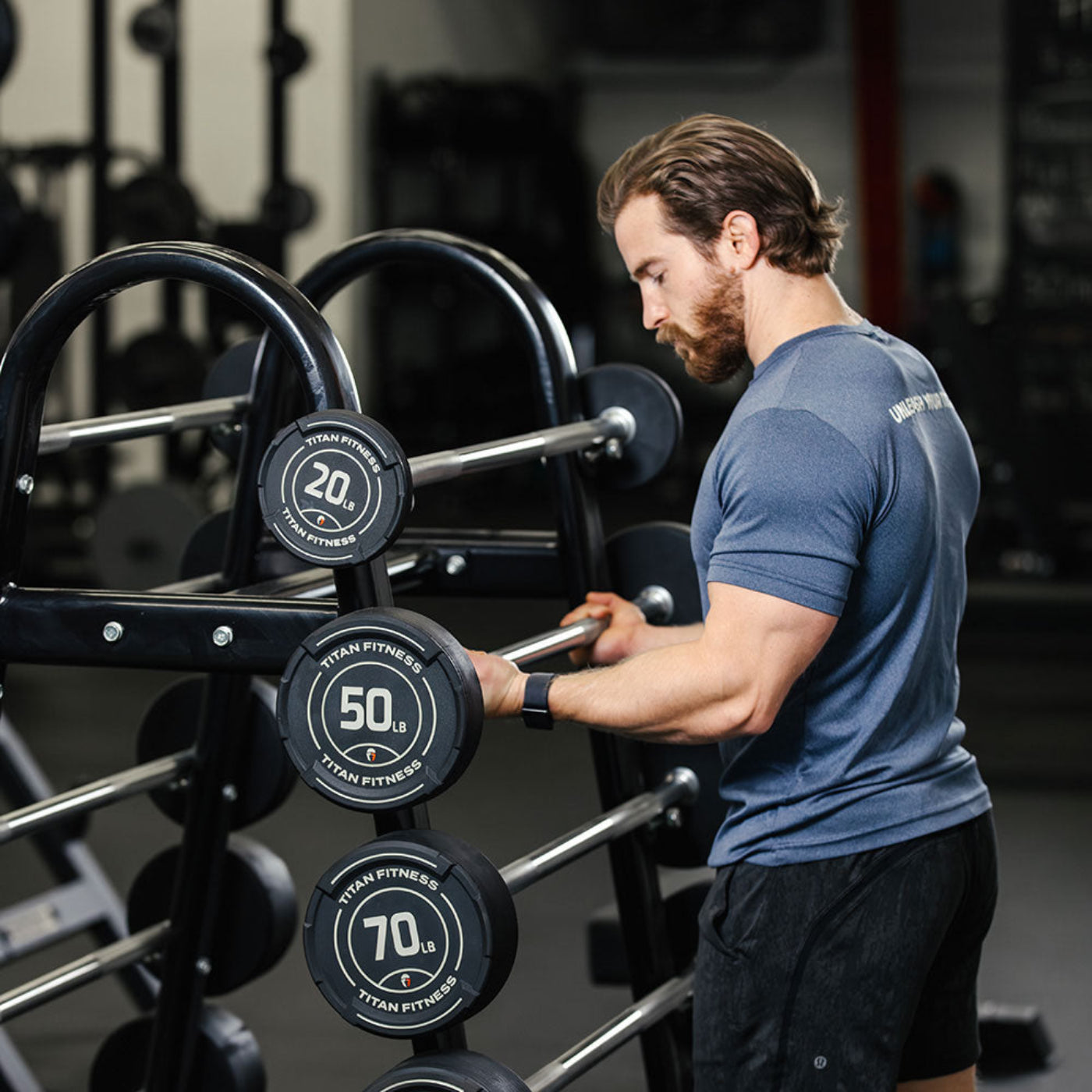 Titan fitness Fixed Barbell Rack - 420045