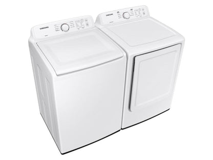 SAMSUNG 4.1 cu. ft. Capacity Top Load Washer with Soft-Close Lid and 8 Washing Cycles in White - WA41A3000AW-KT