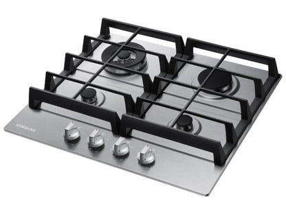 SAMSUNG 24" Gas Cooktop in Stainless Steel - NA24T4230FS-KT
