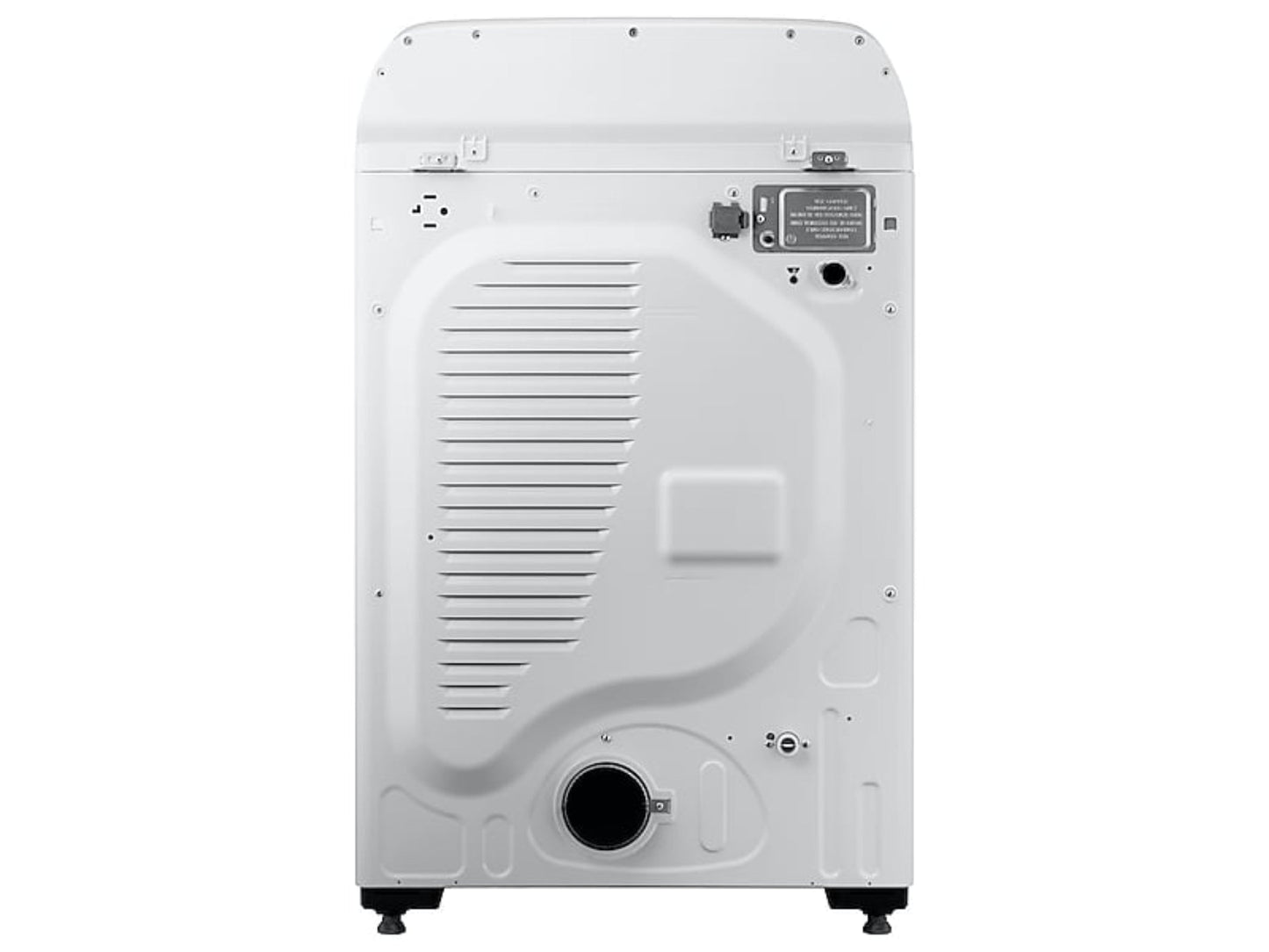 SAMSUNG DVE50R5200W 7.4 cu. ft. Electric Dryer with Sensor Dry in White - DVE50R5200W-KT