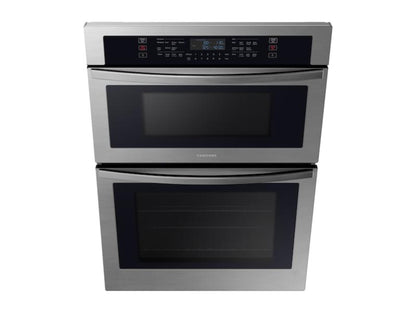 SAMSUNG NQ70T5511DS 30" Smart Microwave Combination Wall Oven in Stainless Steel - NQ70T5511DS-KT
