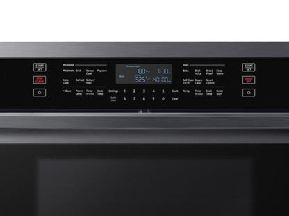 SAMSUNG  30" Smart Microwave Combination Wall Oven in Black Stainless Steel - NQ70T5511DG-KT