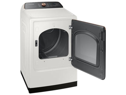 SAMSUNG 7.4 CF SMART ELECTRIC DRYER W STEAM SANITIZE+ - DVE55A7300E-KT