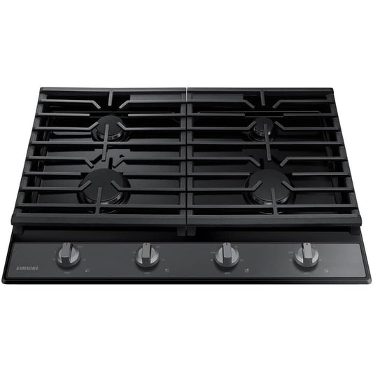 SAMSUNG 30" Gas Cooktop in Black Stainless Steel - NA30R5310FG-KT