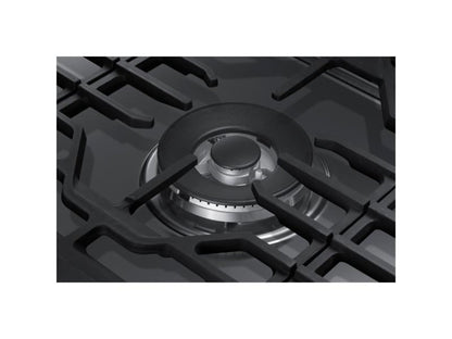 SAMSUNG NA30N6555TS 30" Smart Gas Cooktop with Illuminated Knobs in Stainless Steel - NA30N6555TS-KT