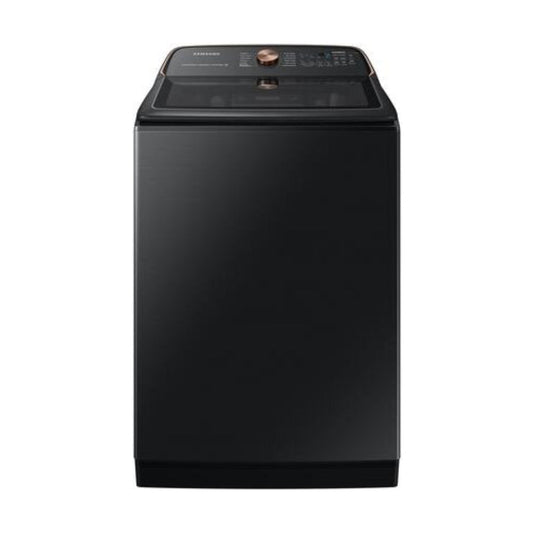 SAMSUNG 5.5 CF SMART TL WASHER W AUTO DISPENSE SYSTEM AND SUPER SPEED - WA55A7700AV-KT