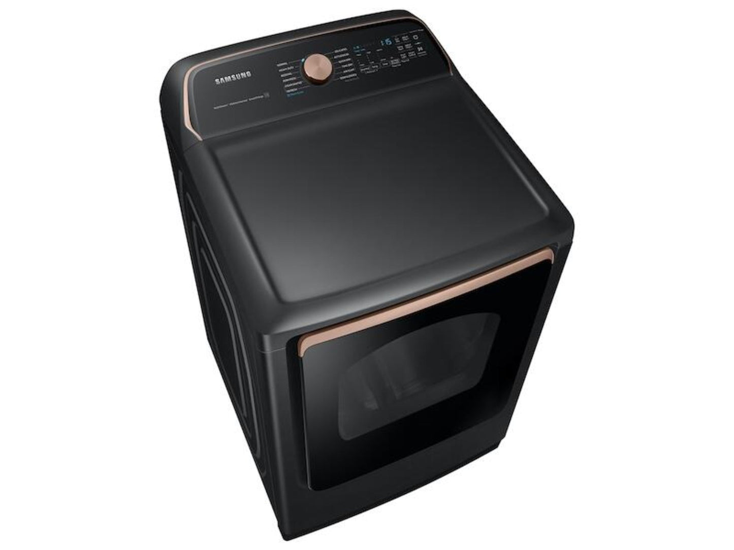 SAMSUNG 7.4 CF SMART ELECTRIC DRYER W STEAM SANITIZE+ AND SENSOR DRY - DVE55A7700V-KT