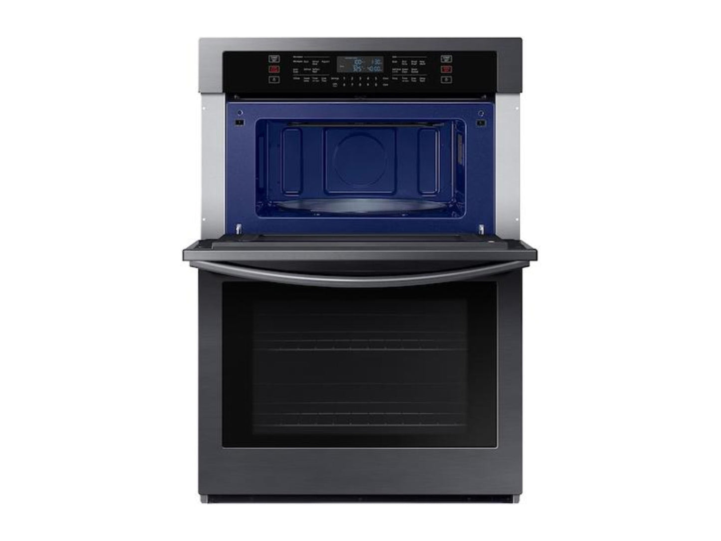 SAMSUNG  30" Smart Microwave Combination Wall Oven in Black Stainless Steel - NQ70T5511DG-KT